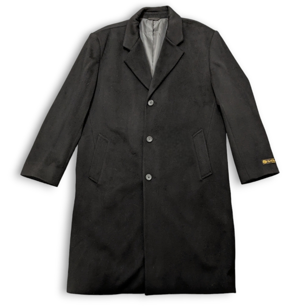 Michael Kors Loro Piana Men’s 44R Wool Overcoat NWOT Jacket Top Coat Black